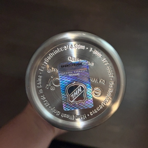 Official Licensed NHL Lightning hockey stainless steel travel mug 24oz hot cold - Picture 4 of 7